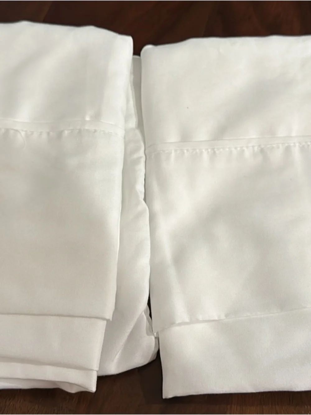 Standard White Pillowcases - Set of 4